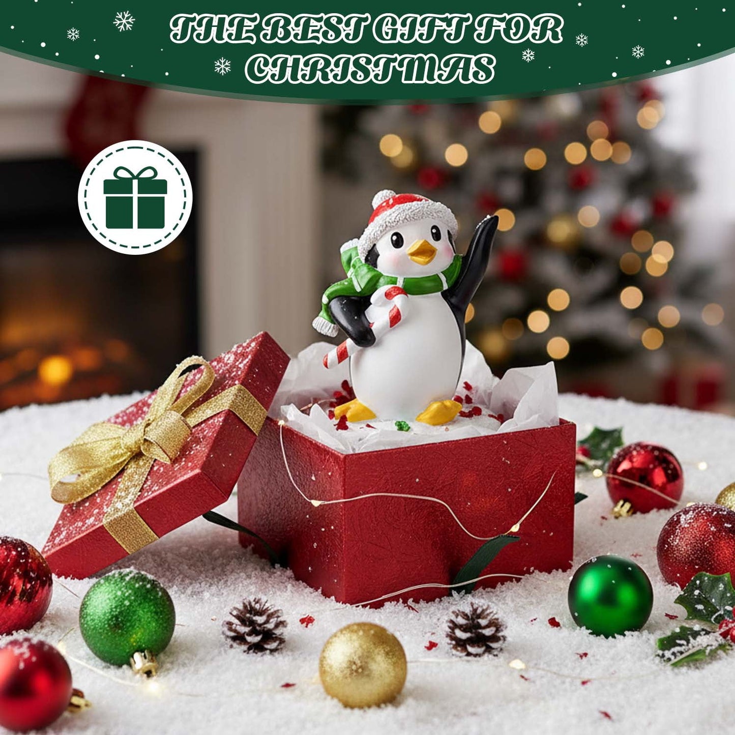 Ayieyill Christmas Santa Claus Stocking Holder, Resin Stocking Holders for Mantle Christmas Decorations