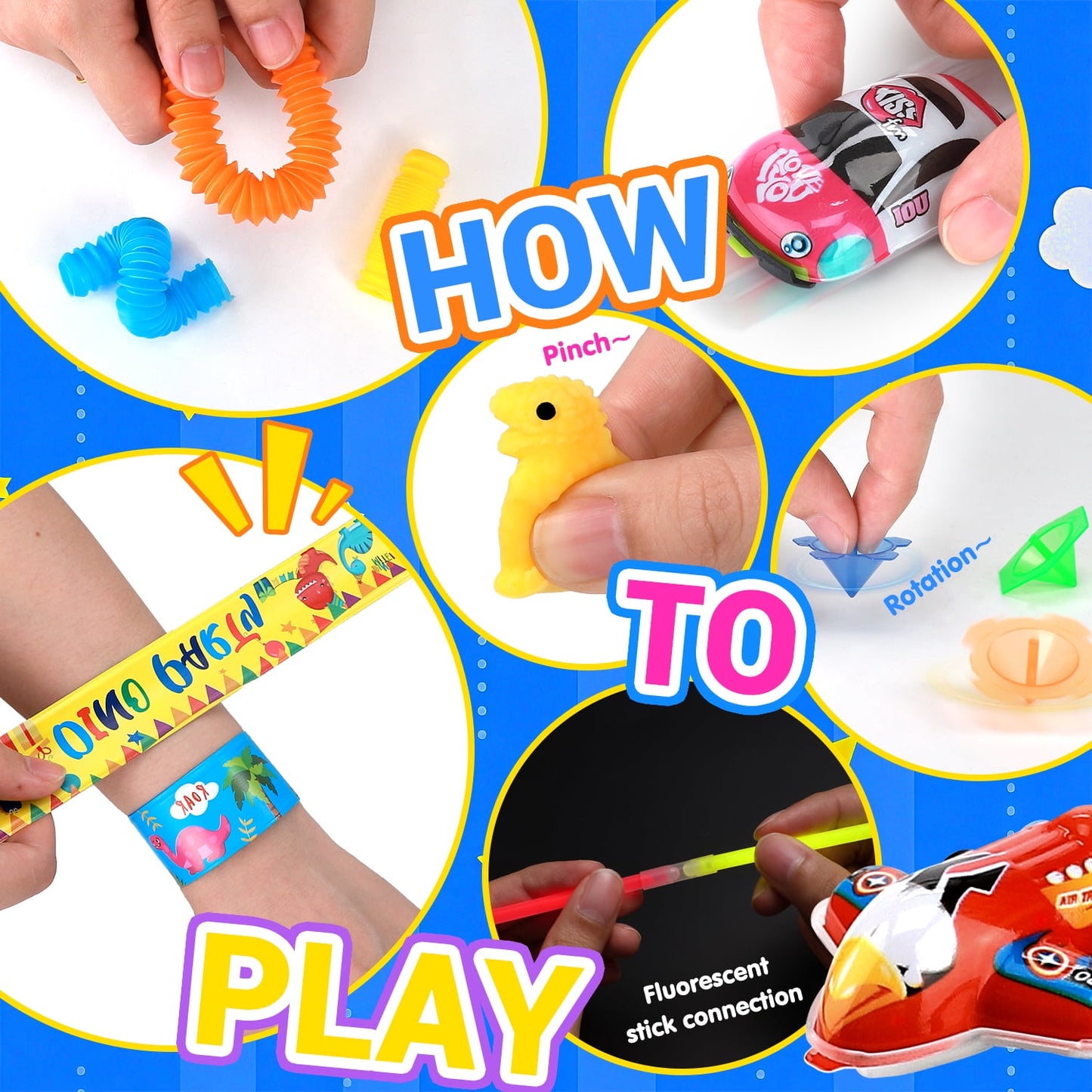 Ayieyill 350pcs Christmas Party Favors Bulk Toys for Kids Stocking Stuffers Goodie Bag Stuffers Pinata Stuffers Classroom Prizes