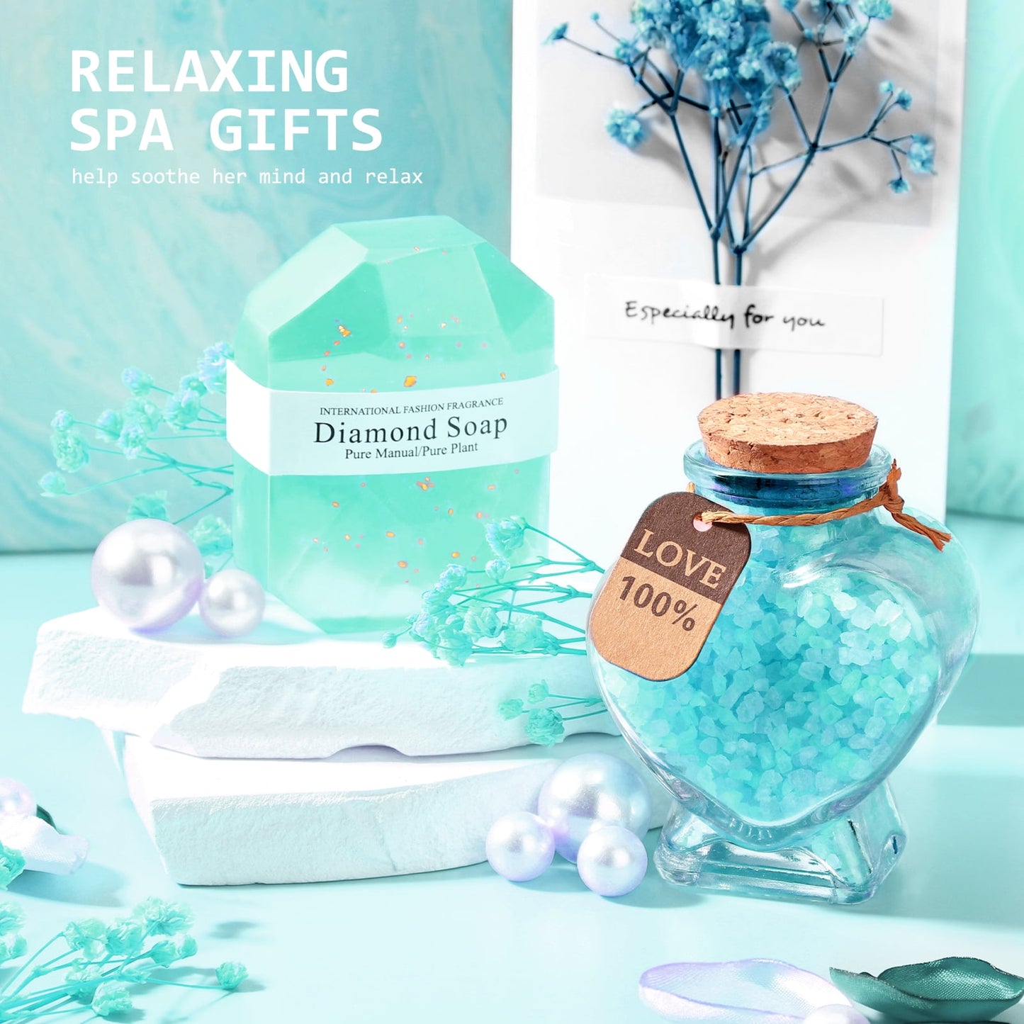 Ayieyill 10 Pack Christmas Birthday Gift Baskets Set, Holiday Gifts for Mom Grandma Wife Women