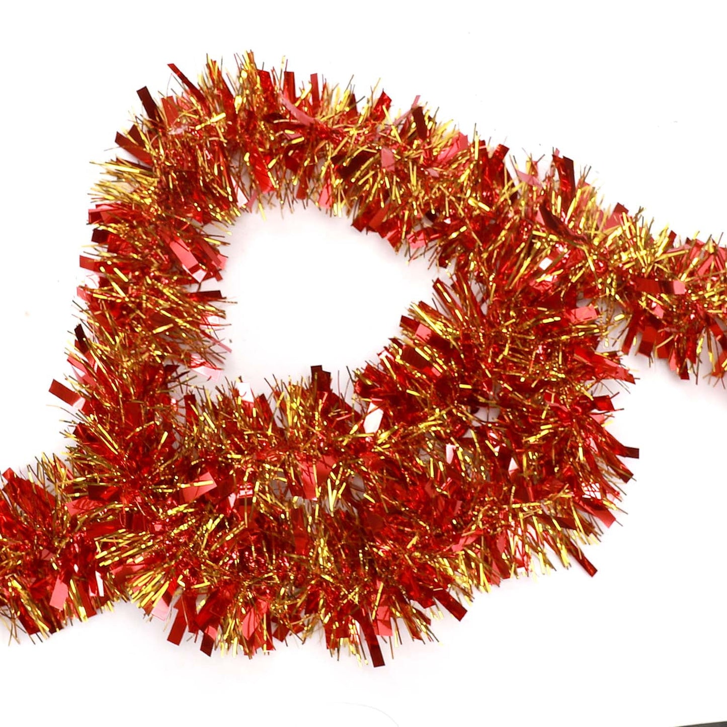Ayieyill 33ft Tinsel Garland Hanging Christmas Tree Garland for Christmas Tree Decorations Indoor