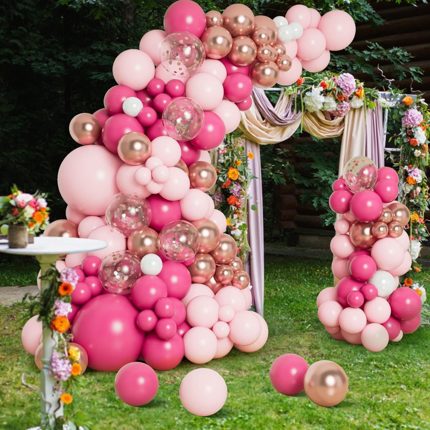 Ayieyill 156pcs Balloon Garland Arch Kit for Baby Shower, Wedding, Birthday, Party Decorations