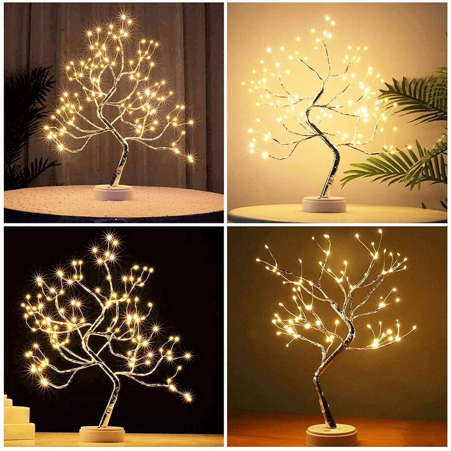 Ayieyill Lighted Birch Tree Lights, Led Branch Lights, Lighted Birch Trees Christmas Tabletop