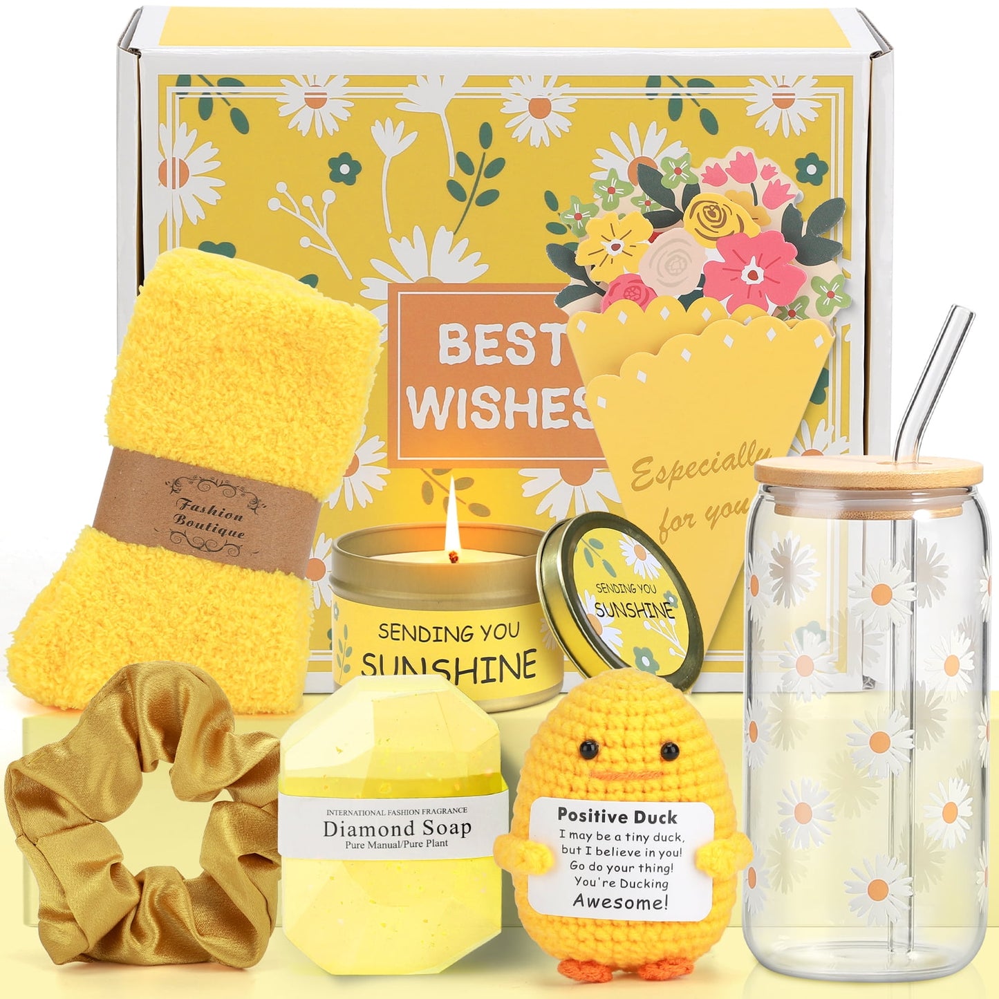 Ayieyill 10 Pack Christmas Birthday Gift Baskets Set, Holiday Gifts for Mom Grandma Wife Women