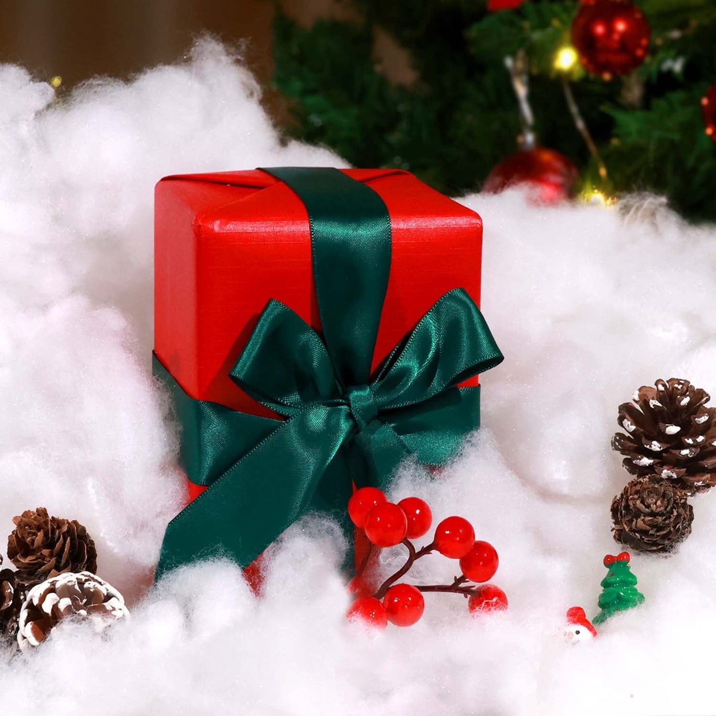 Ayieyill 23 Ounces Fake Snow Decoration - Artificial Snow for Christmas Decoration