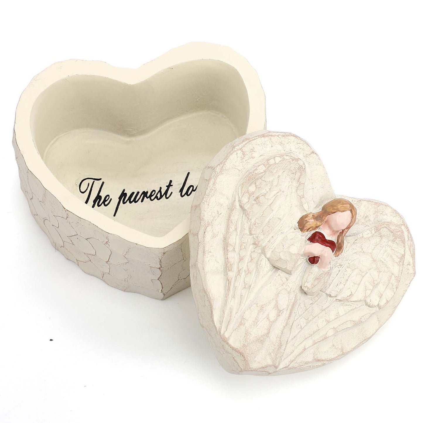 Ayieyill Friendship Keepsake Box for Women, Best Friend Gifts, Christmas Sister Gift, Hand-Painted Jewelry Box for Christian Gifts