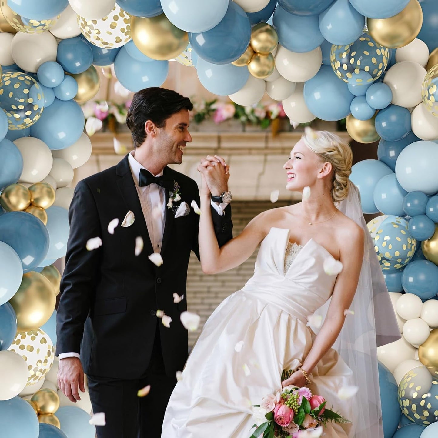 Ayieyill 156pcs Balloon Garland Arch Kit for Baby Shower, Wedding, Birthday, Party Decorations
