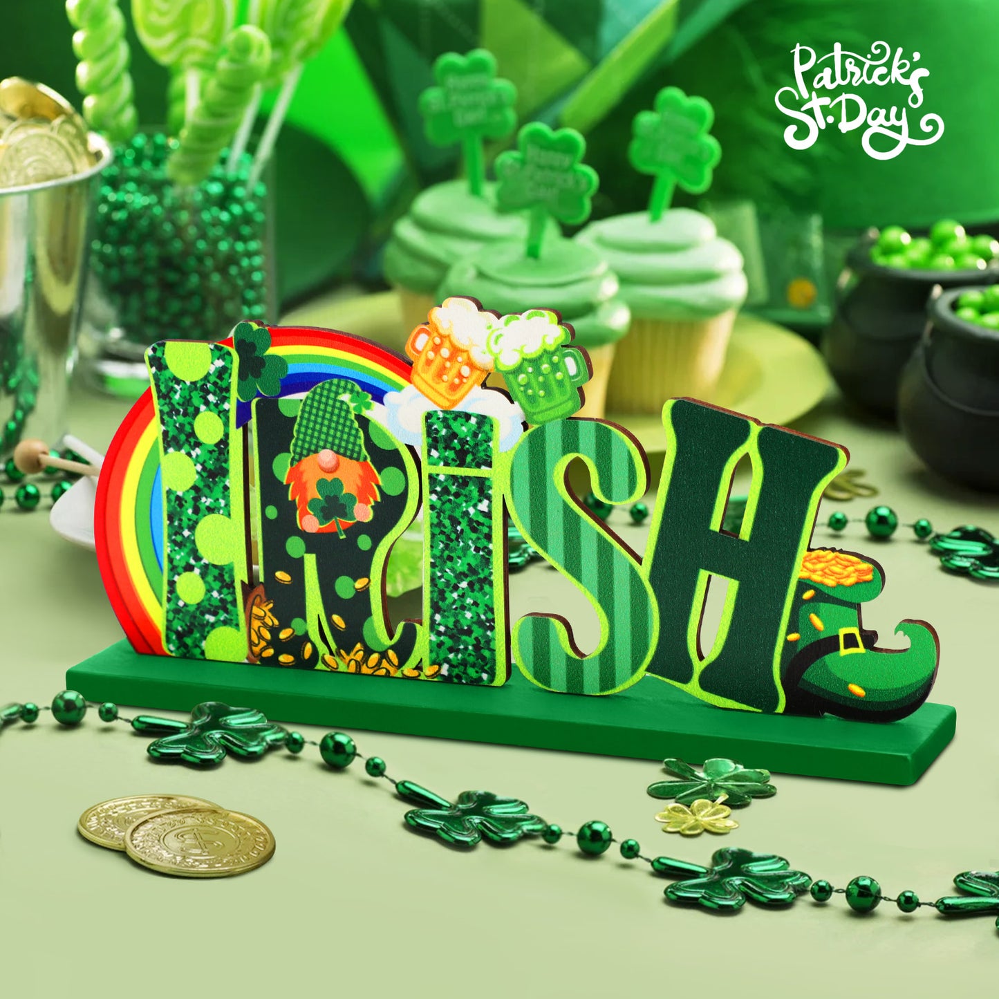 Ayieyill 3 Pcs St. Patrick's Day Decorations Cute Saint Patricks Day Decorations