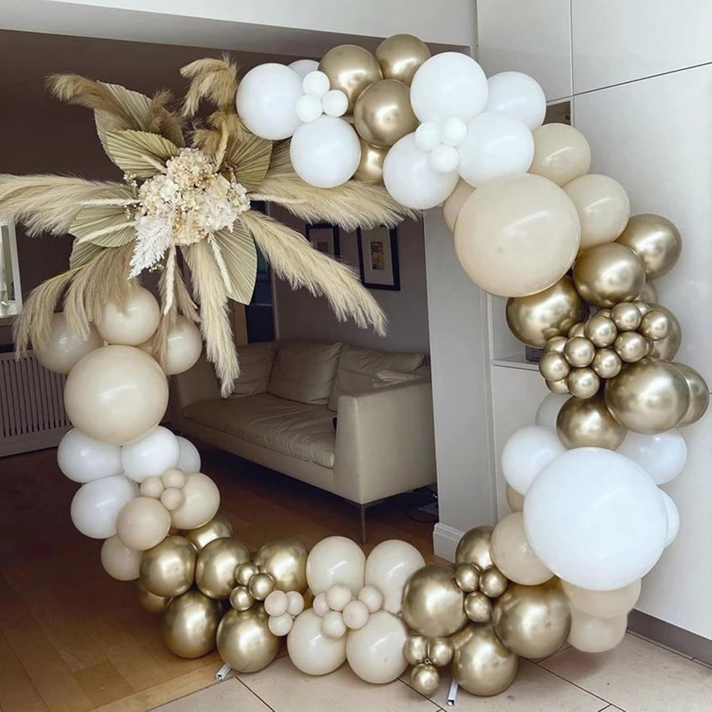 Ayieyill 156pcs Balloon Garland Arch Kit for Baby Shower, Wedding, Birthday, Party Decorations