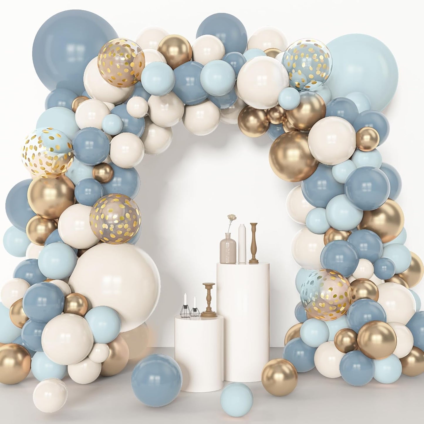 Ayieyill 156pcs Balloon Garland Arch Kit for Baby Shower, Wedding, Birthday, Party Decorations