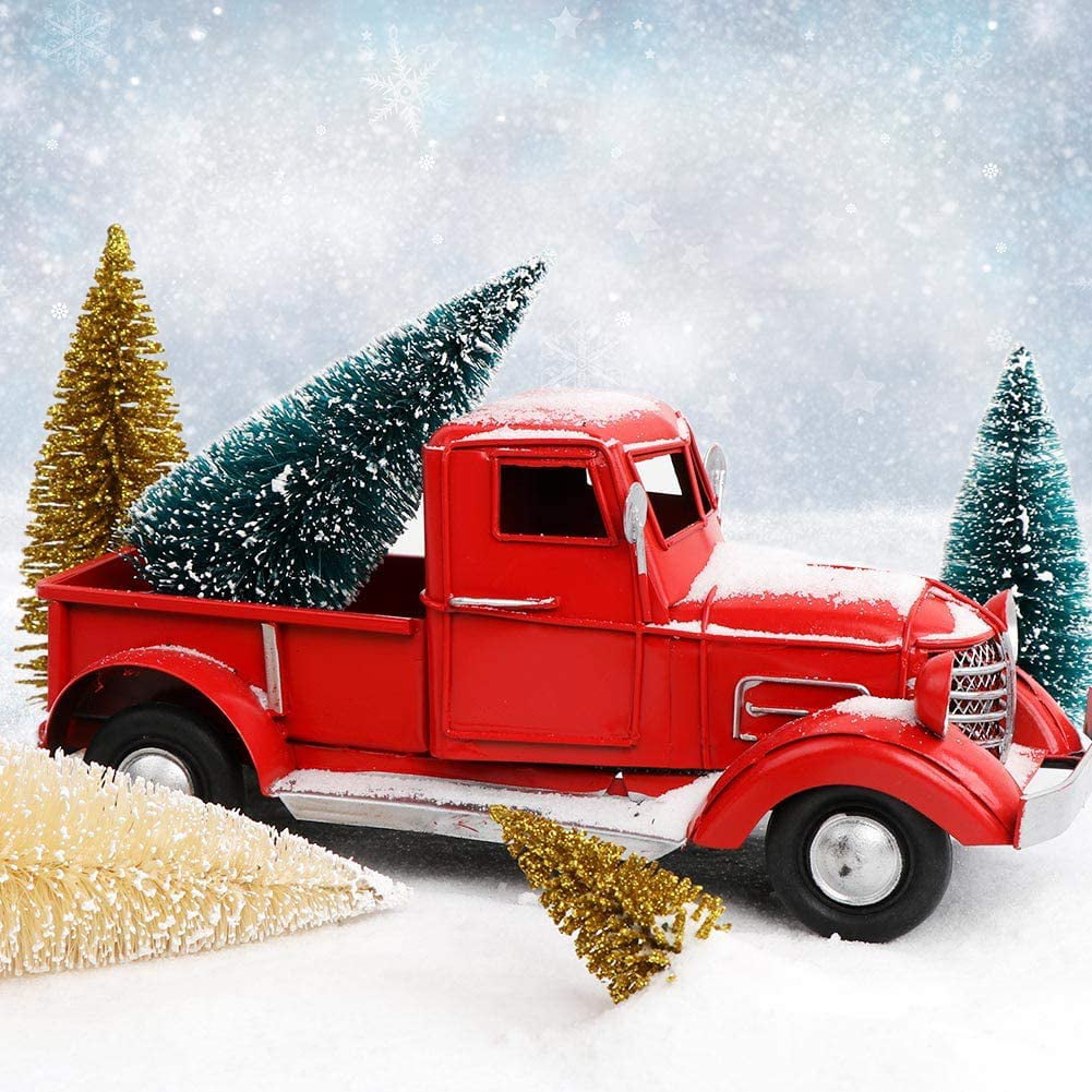 Ayieyill 30PCS Artificial Mini Christmas Trees